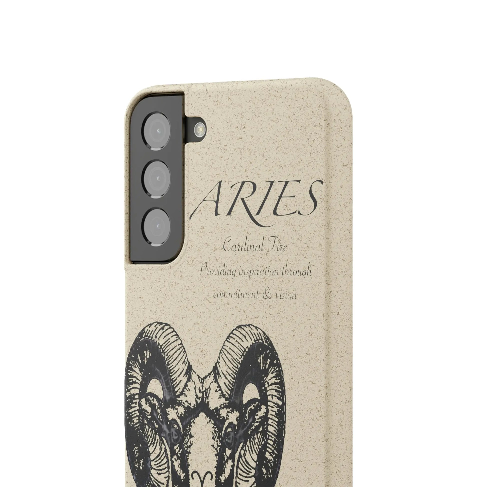 Aries Zodiac Biodegradable Phone Case Printify