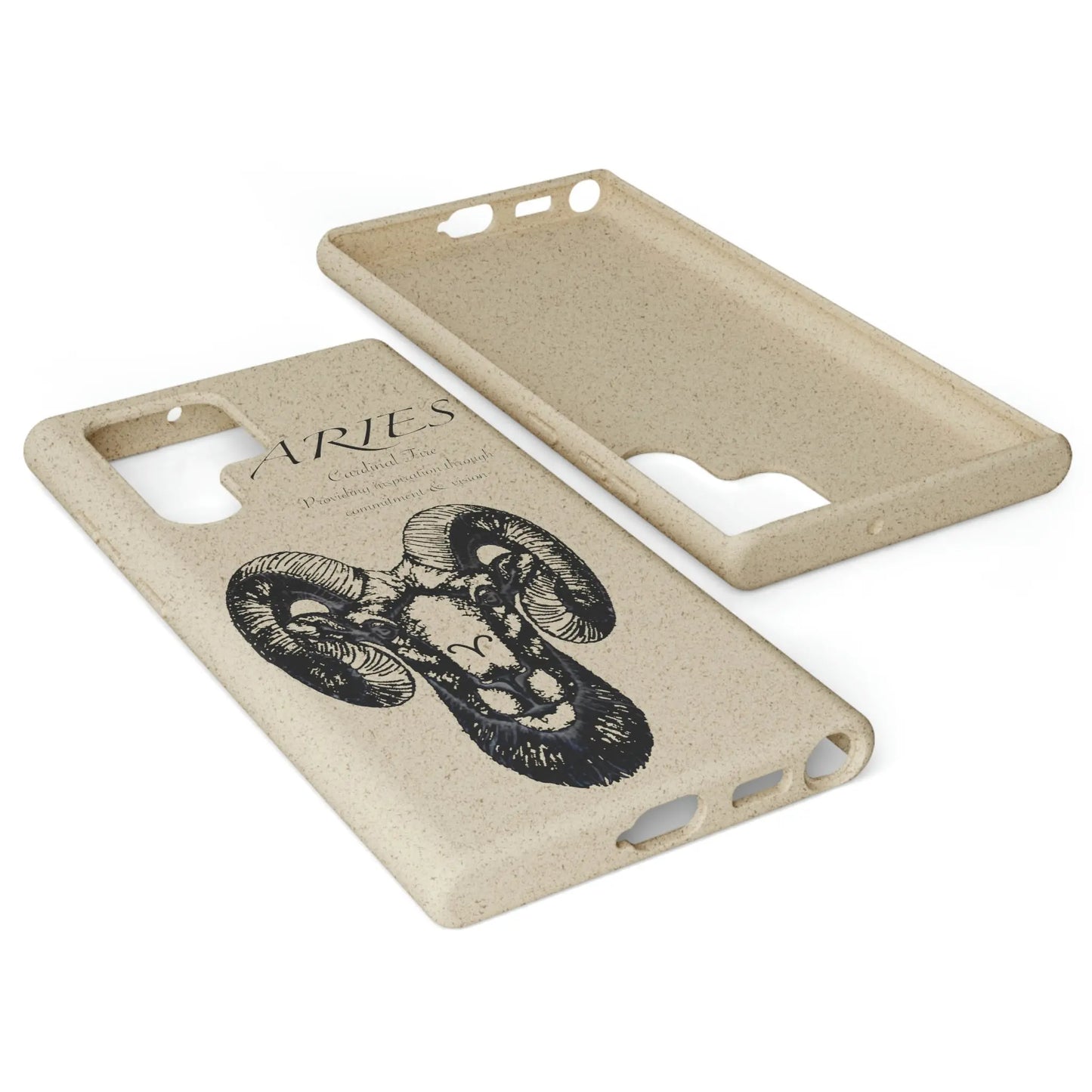 Aries Zodiac Biodegradable Phone Case Printify