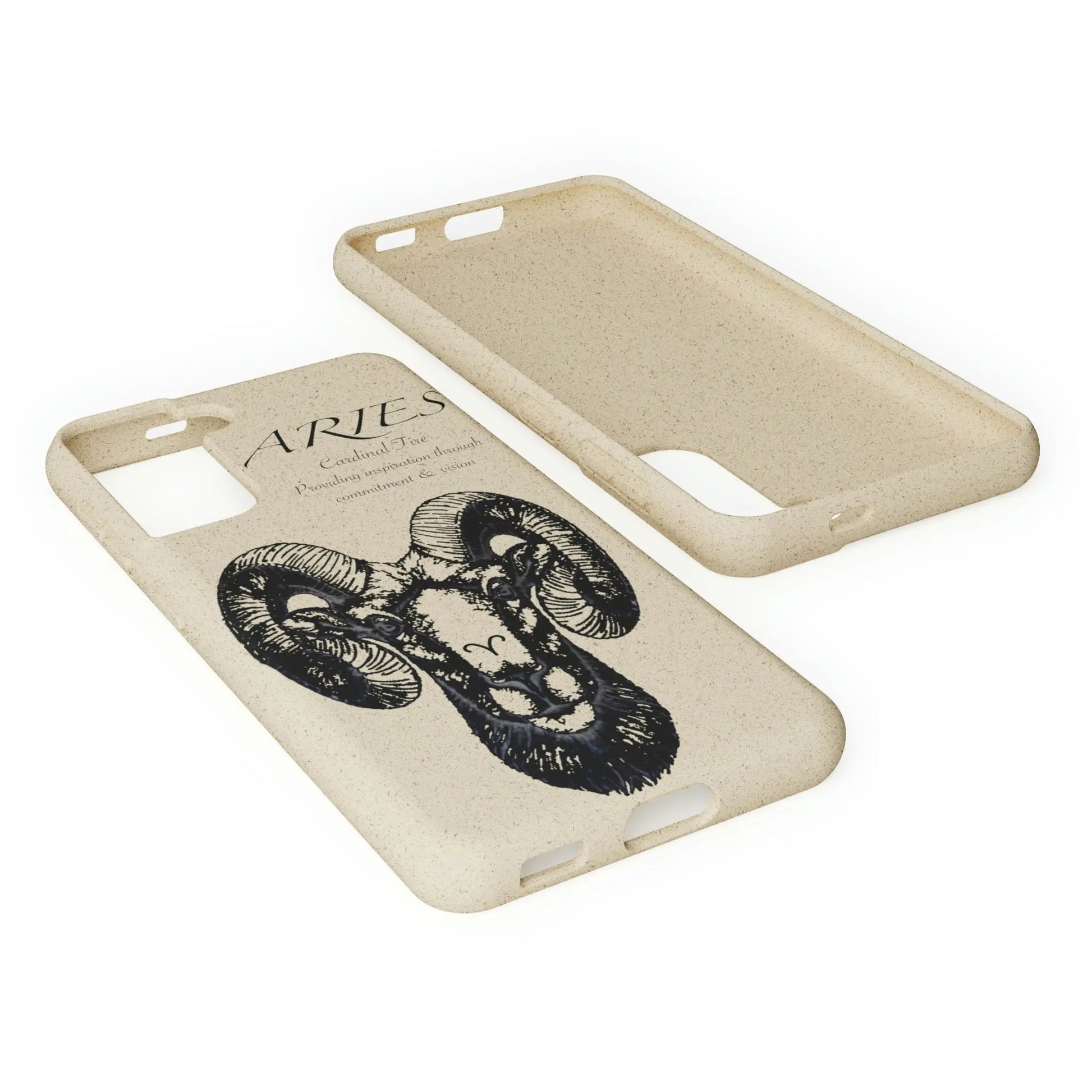 Aries Zodiac Biodegradable Phone Case Printify