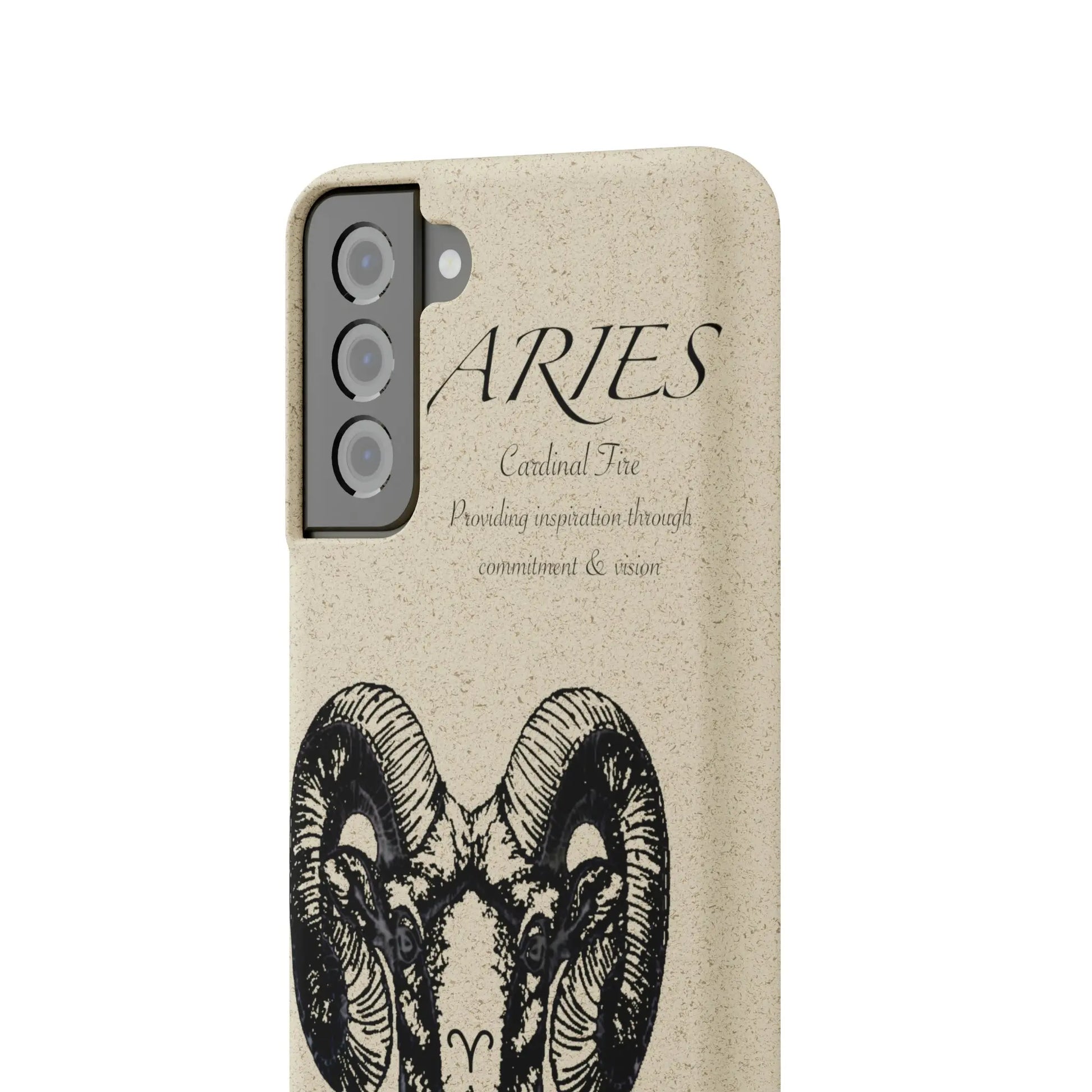 Aries Zodiac Biodegradable Phone Case Printify