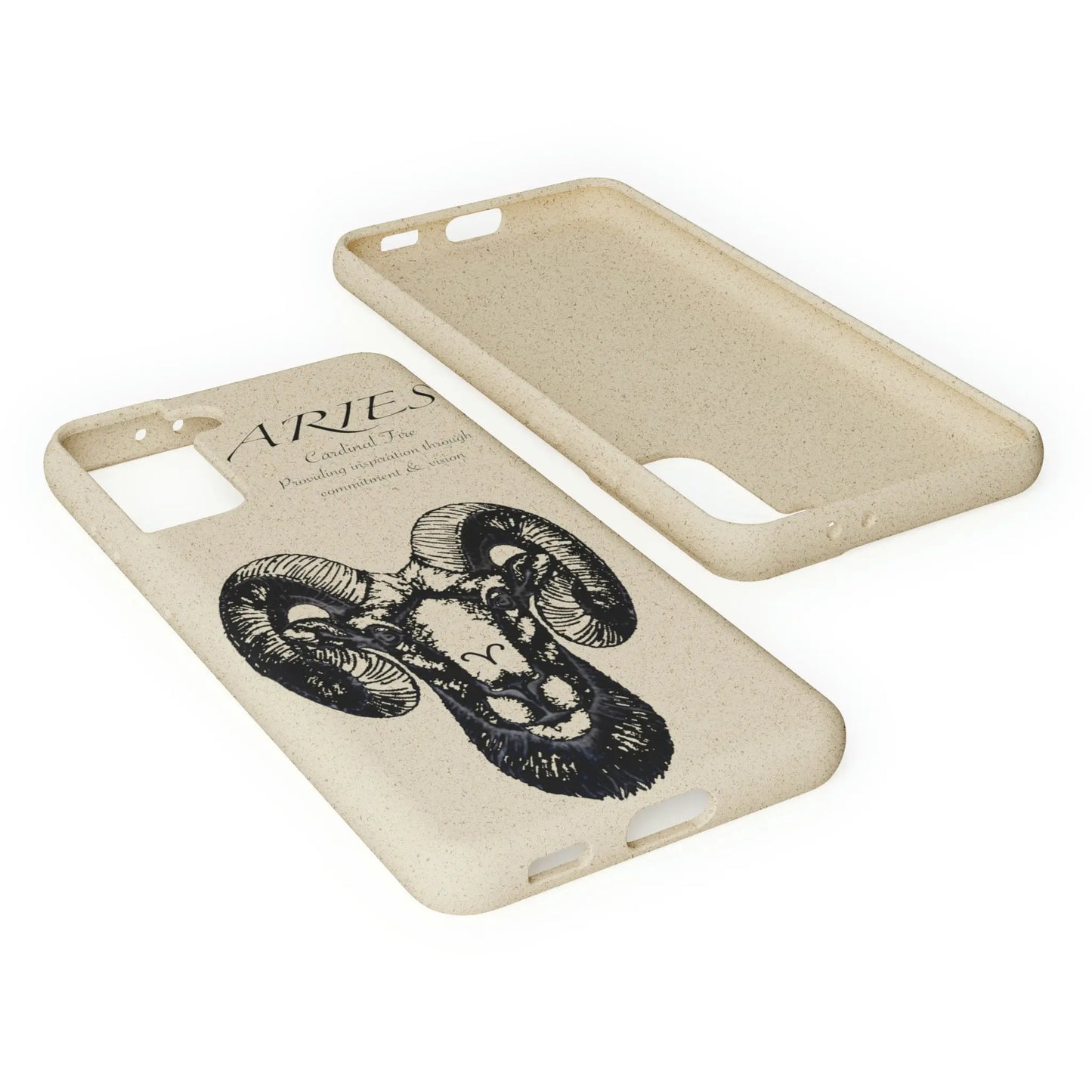 Aries Zodiac Biodegradable Phone Case Printify