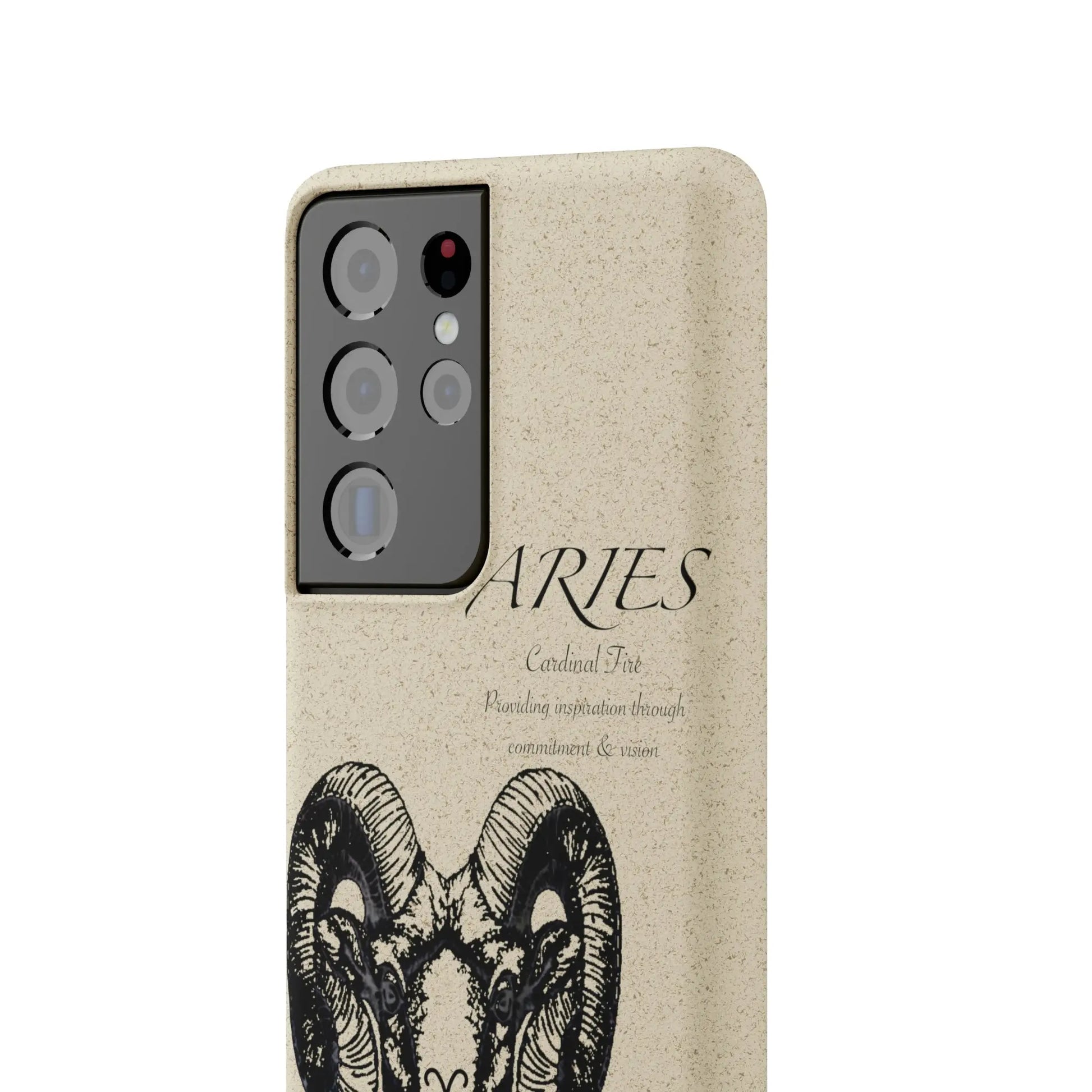 Aries Zodiac Biodegradable Phone Case Printify