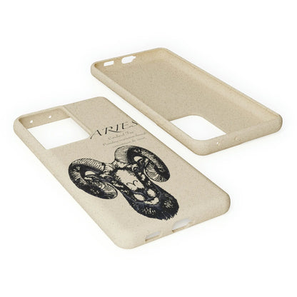 Aries Zodiac Biodegradable Phone Case Printify