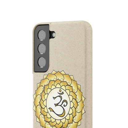 Crown Chakra Biodegradable Phone Case Printify