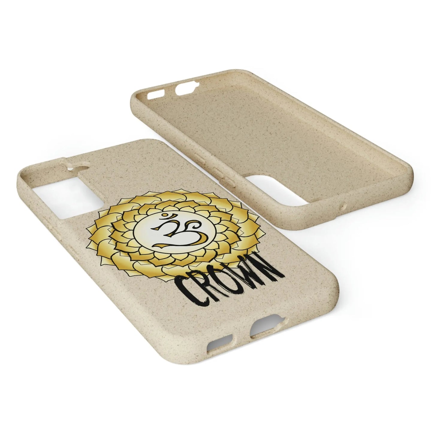 Crown Chakra Biodegradable Phone Case Printify