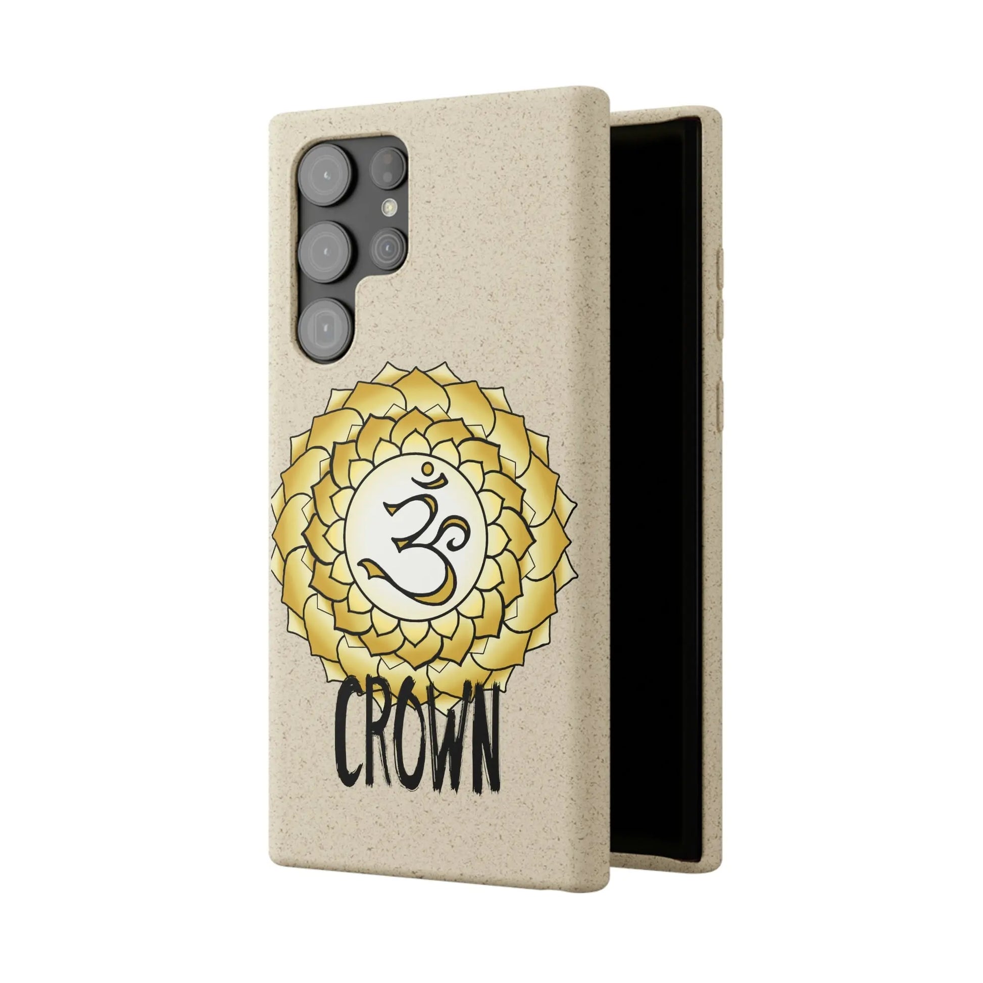 Crown Chakra Biodegradable Phone Case Printify