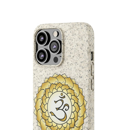 Crown Chakra Biodegradable Phone Case Printify