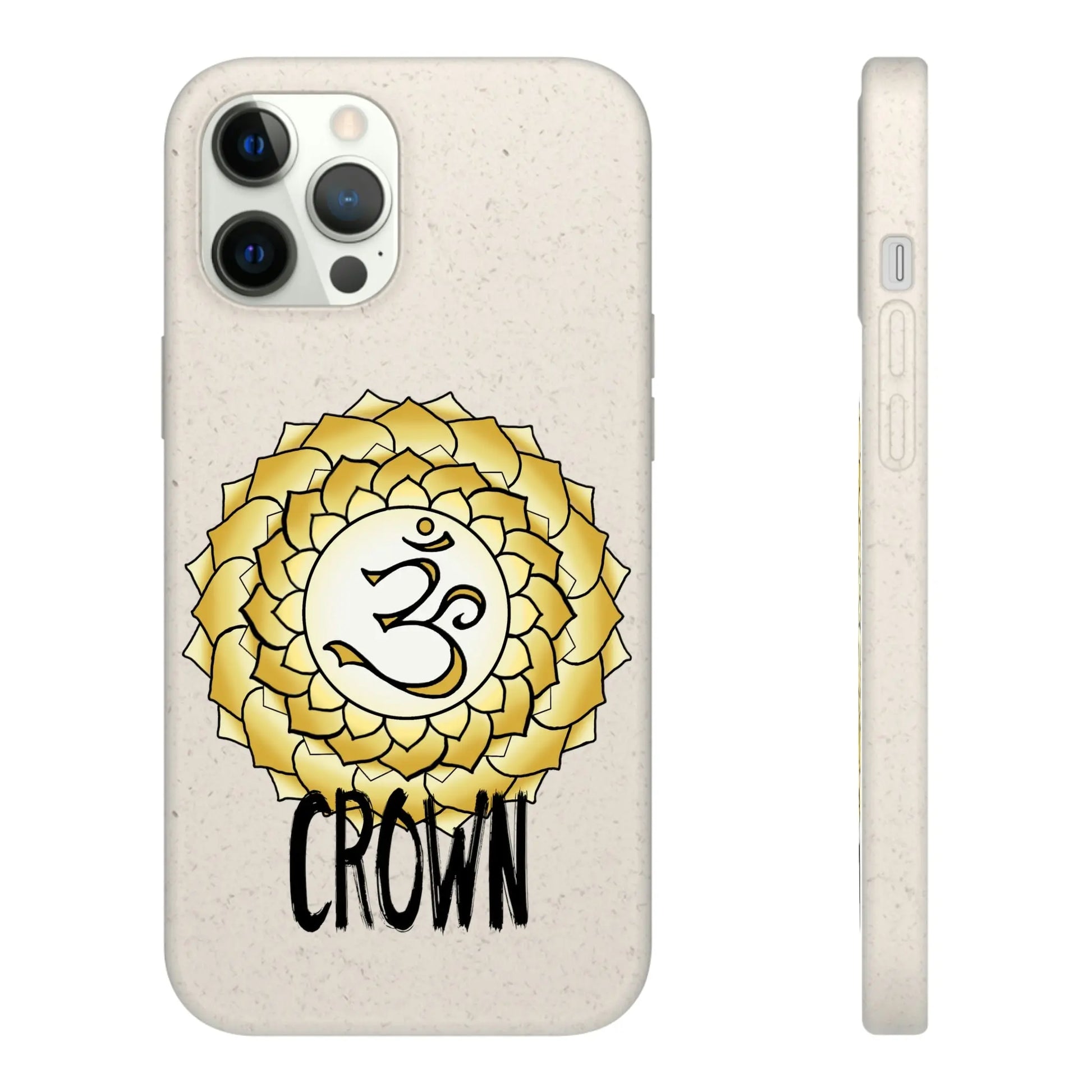 Crown Chakra Biodegradable Phone Case Printify