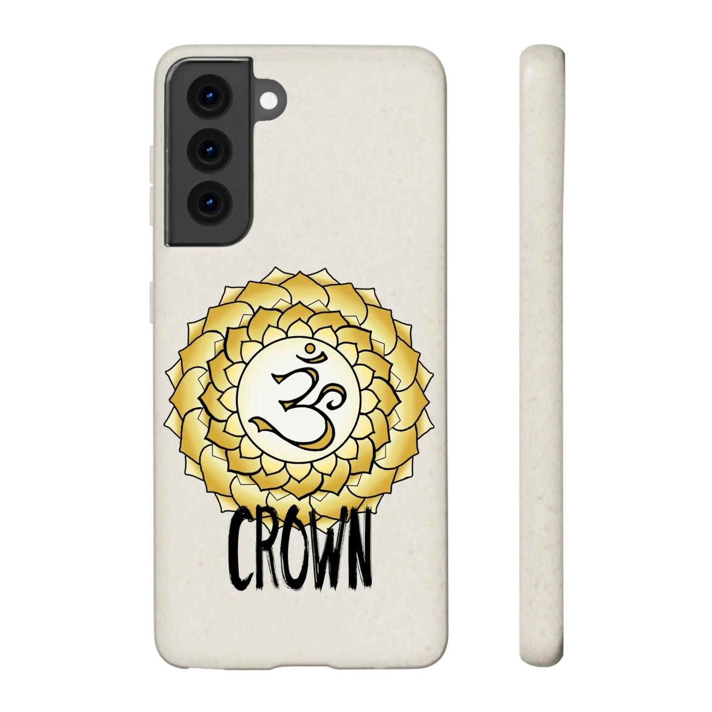 Crown Chakra Biodegradable Phone Case Printify