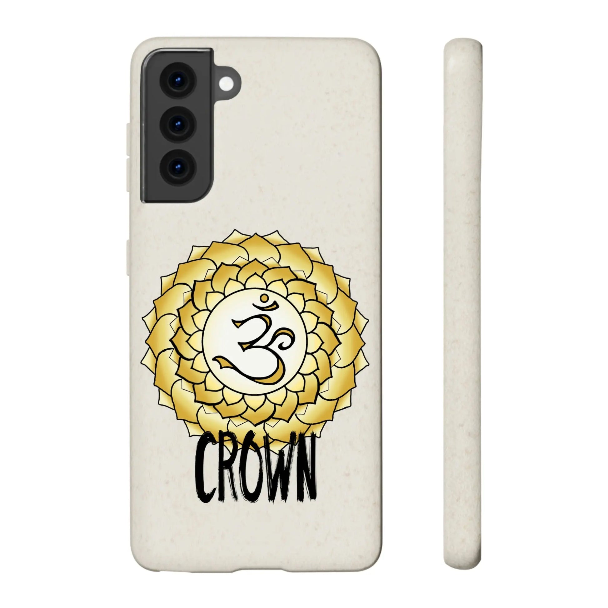 Crown Chakra Biodegradable Phone Case Printify