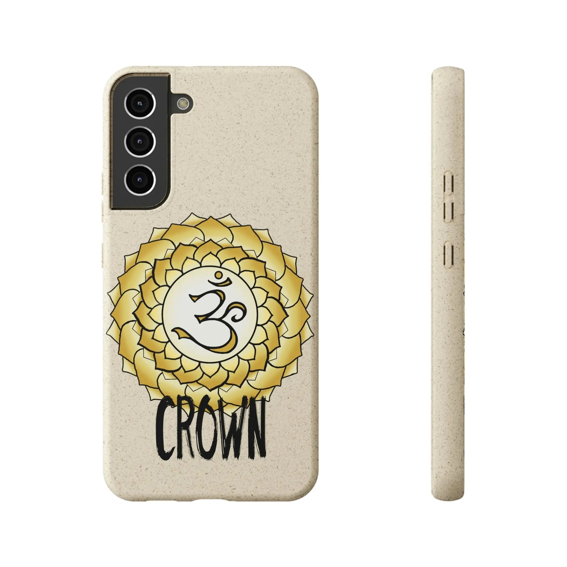 Crown Chakra Biodegradable Phone Case Printify