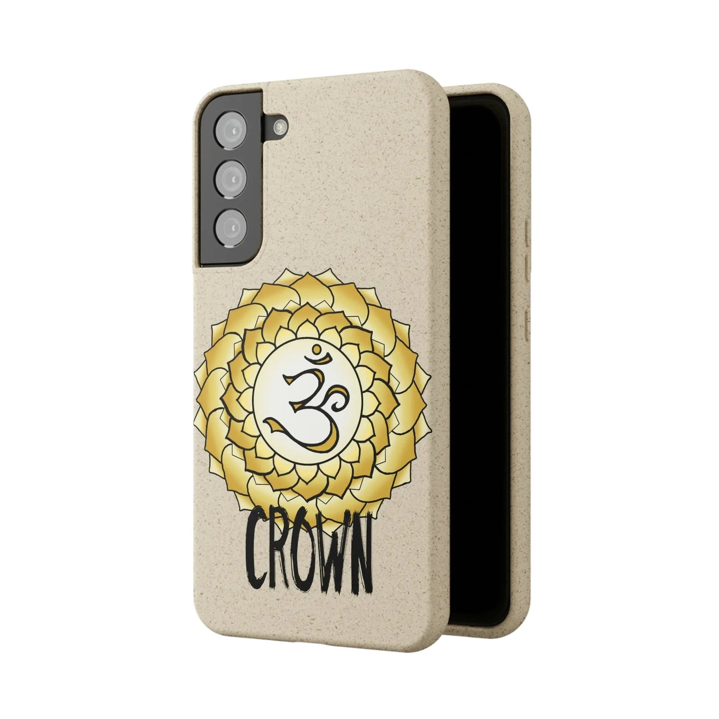 Crown Chakra Biodegradable Phone Case Printify