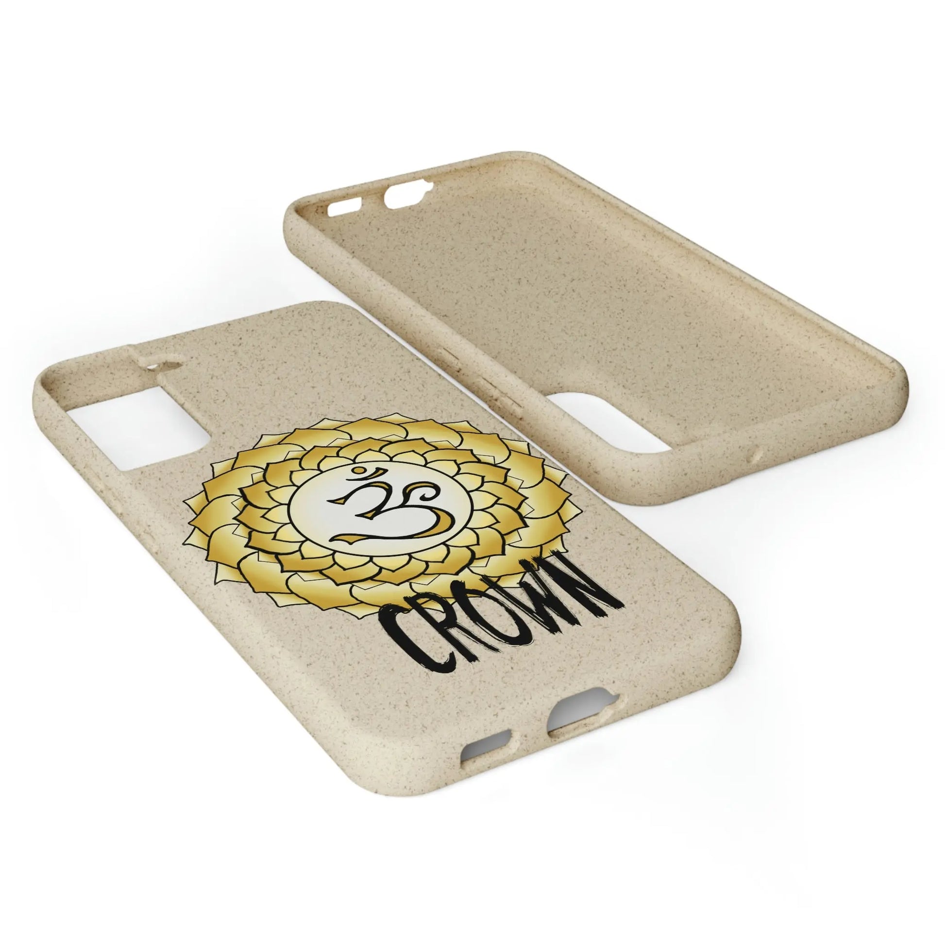 Crown Chakra Biodegradable Phone Case Printify