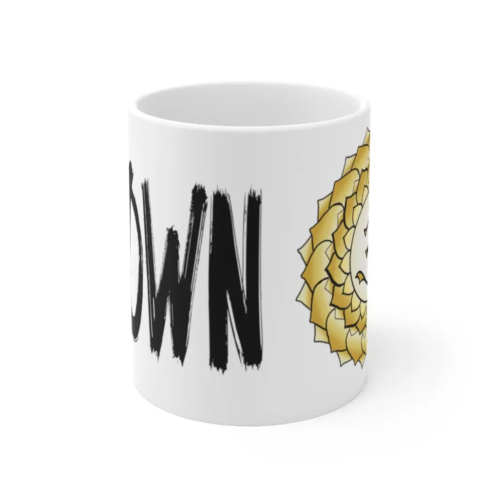 Crown Chakra Mug Printify