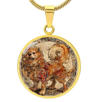 Dog Chinese Zodiac Necklace ShineOn Fulfillment