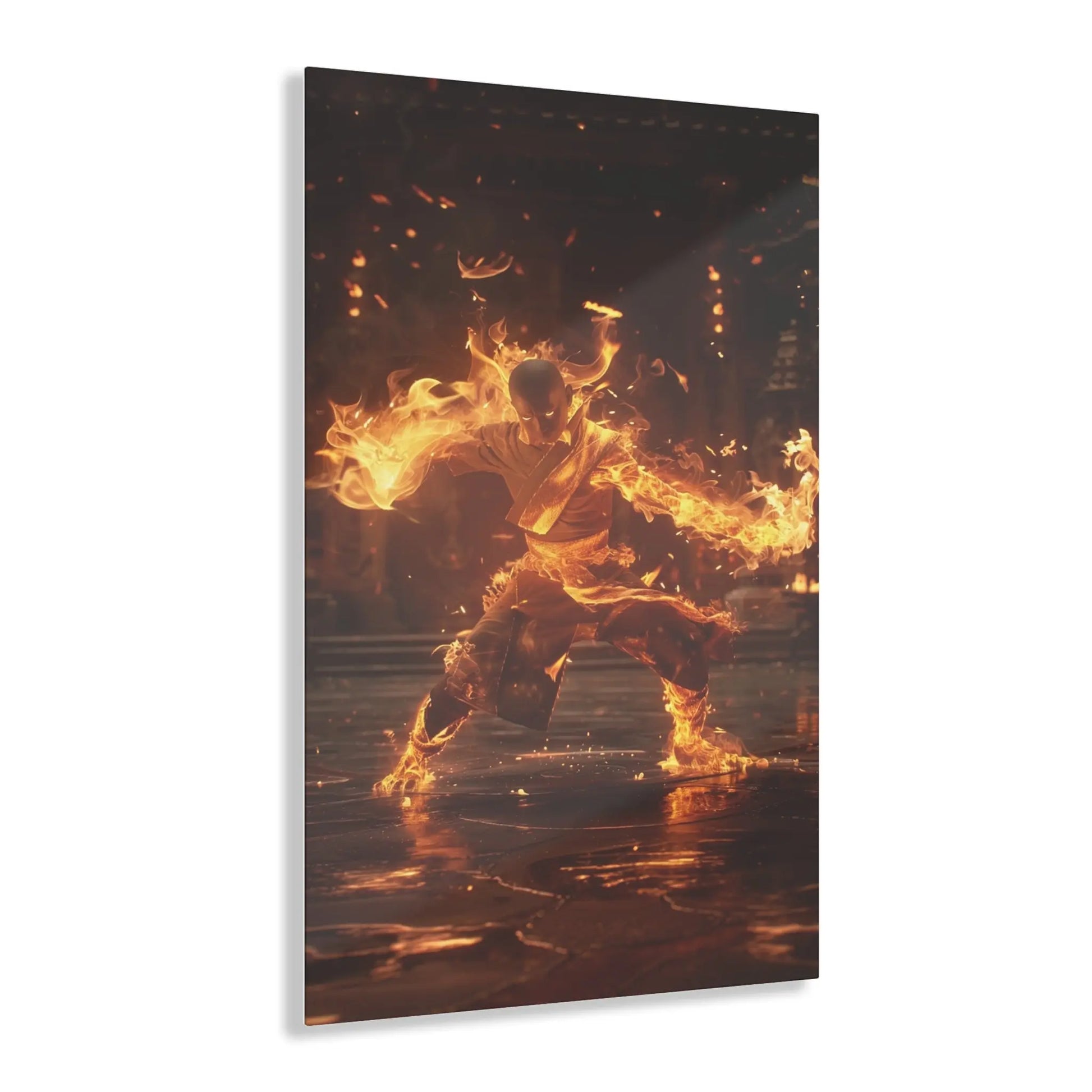 Fire Tamer Acrylic Art Printify