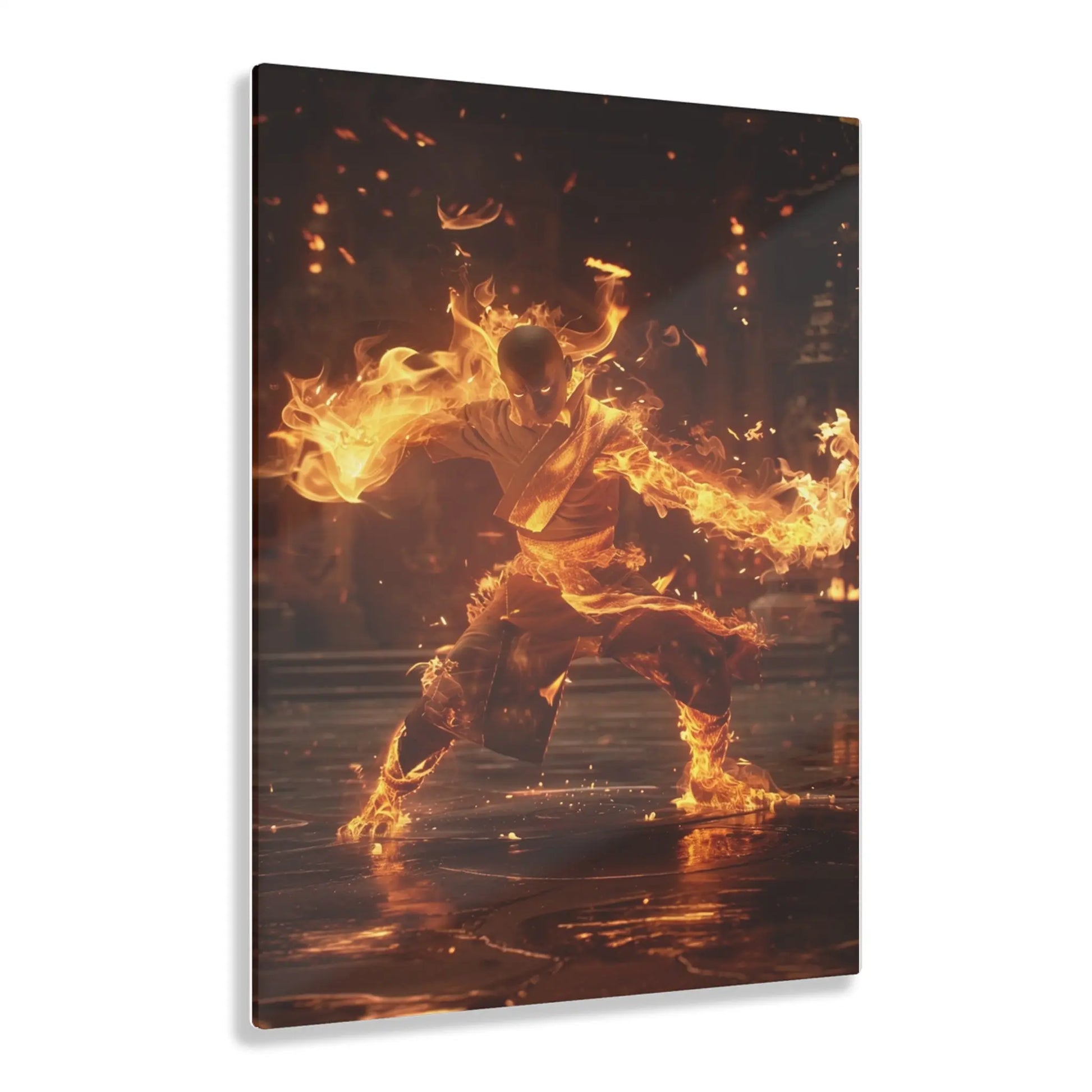 Fire Tamer Acrylic Art Printify