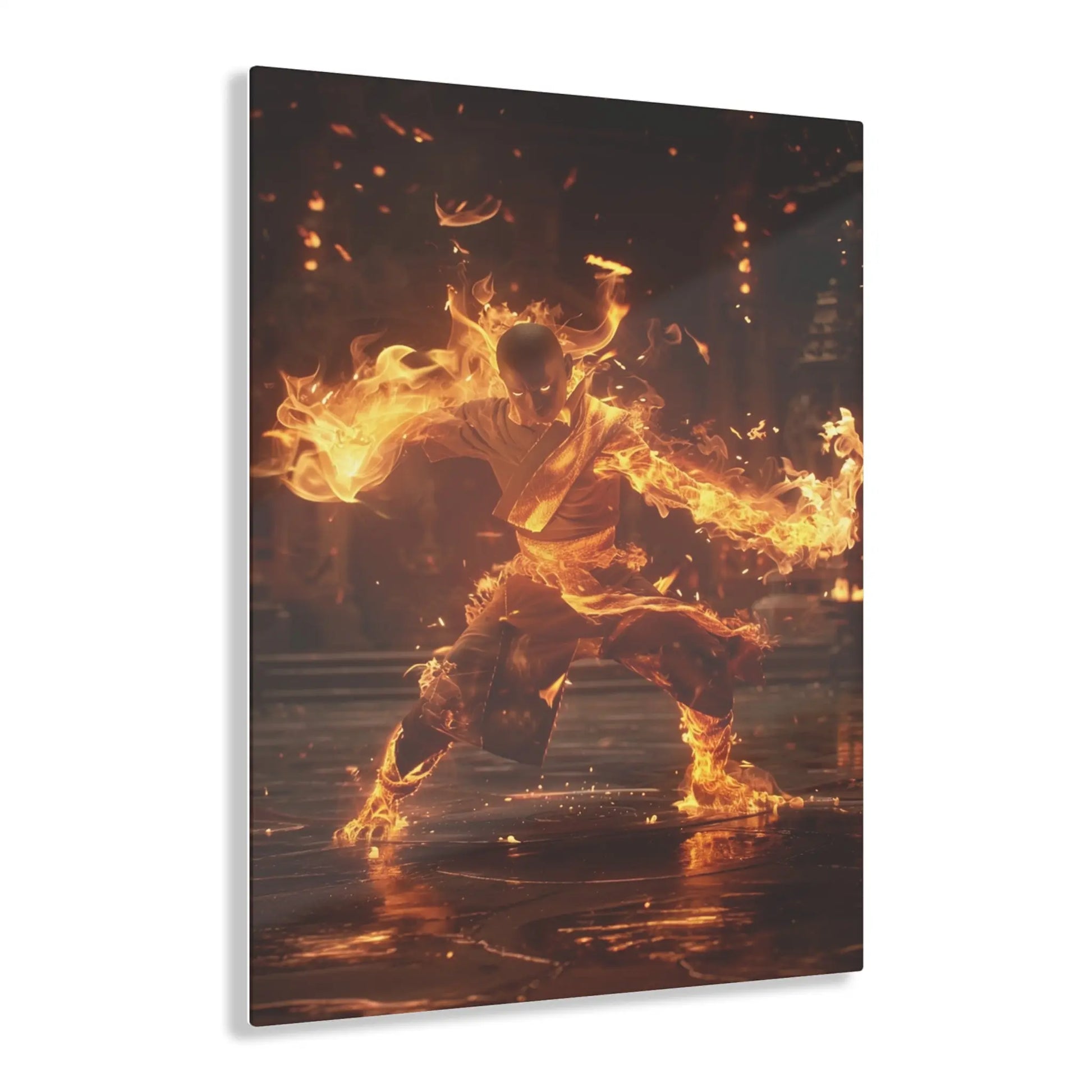 Fire Tamer Acrylic Art Printify