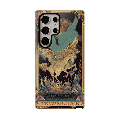 Sagittarius "Temperance" Tarot Card Phone Case Samsung Galaxy S24 Ultra