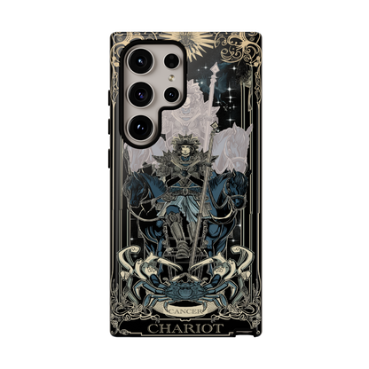 Cancer "The Chariot" Tarot Card Phone Case Samsung Galaxy S24 Ultra