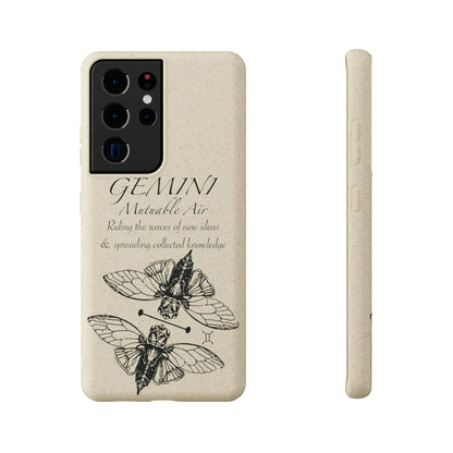 Gemini Zodiac Biodegradable Phone Case Printify