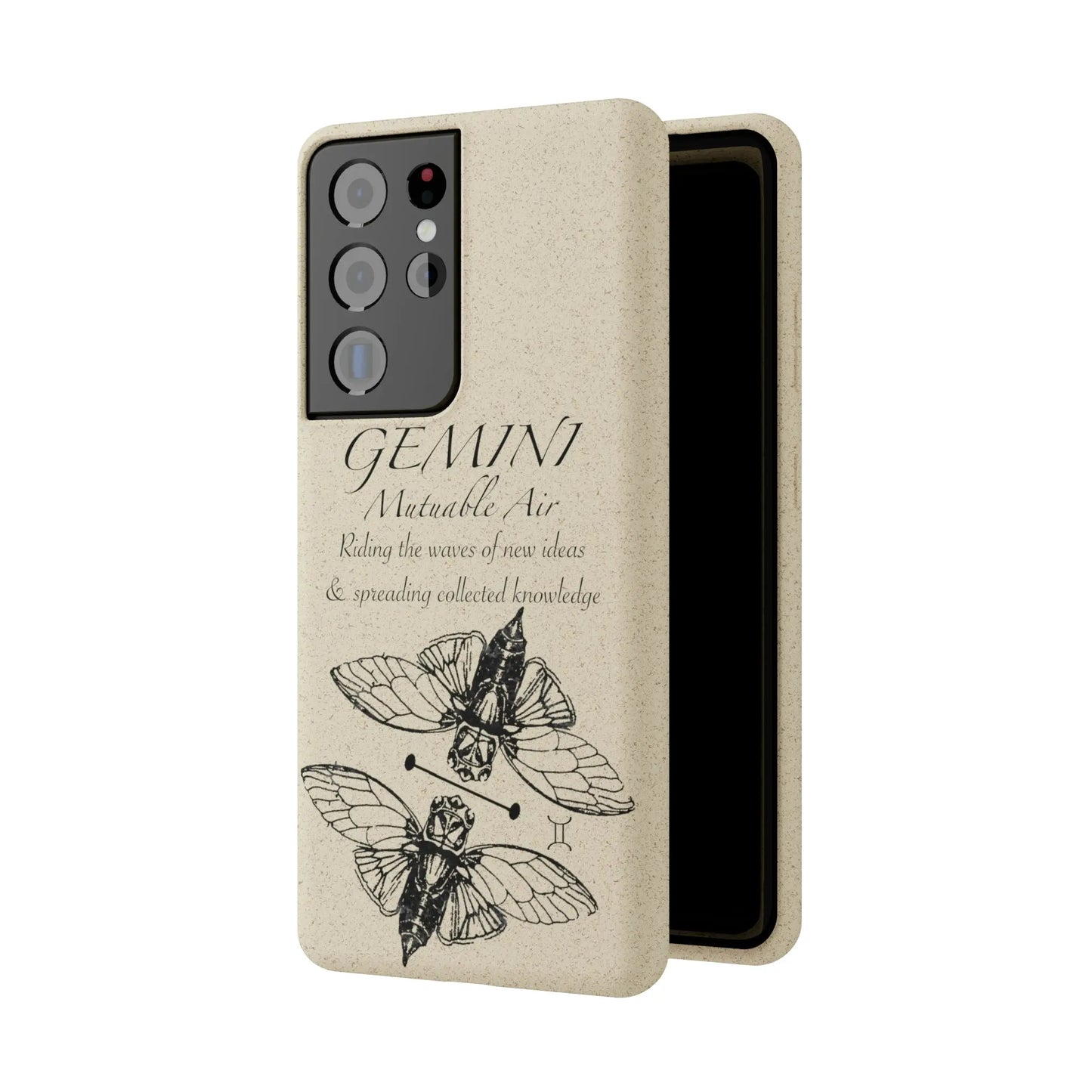 Gemini Zodiac Biodegradable Phone Case Printify