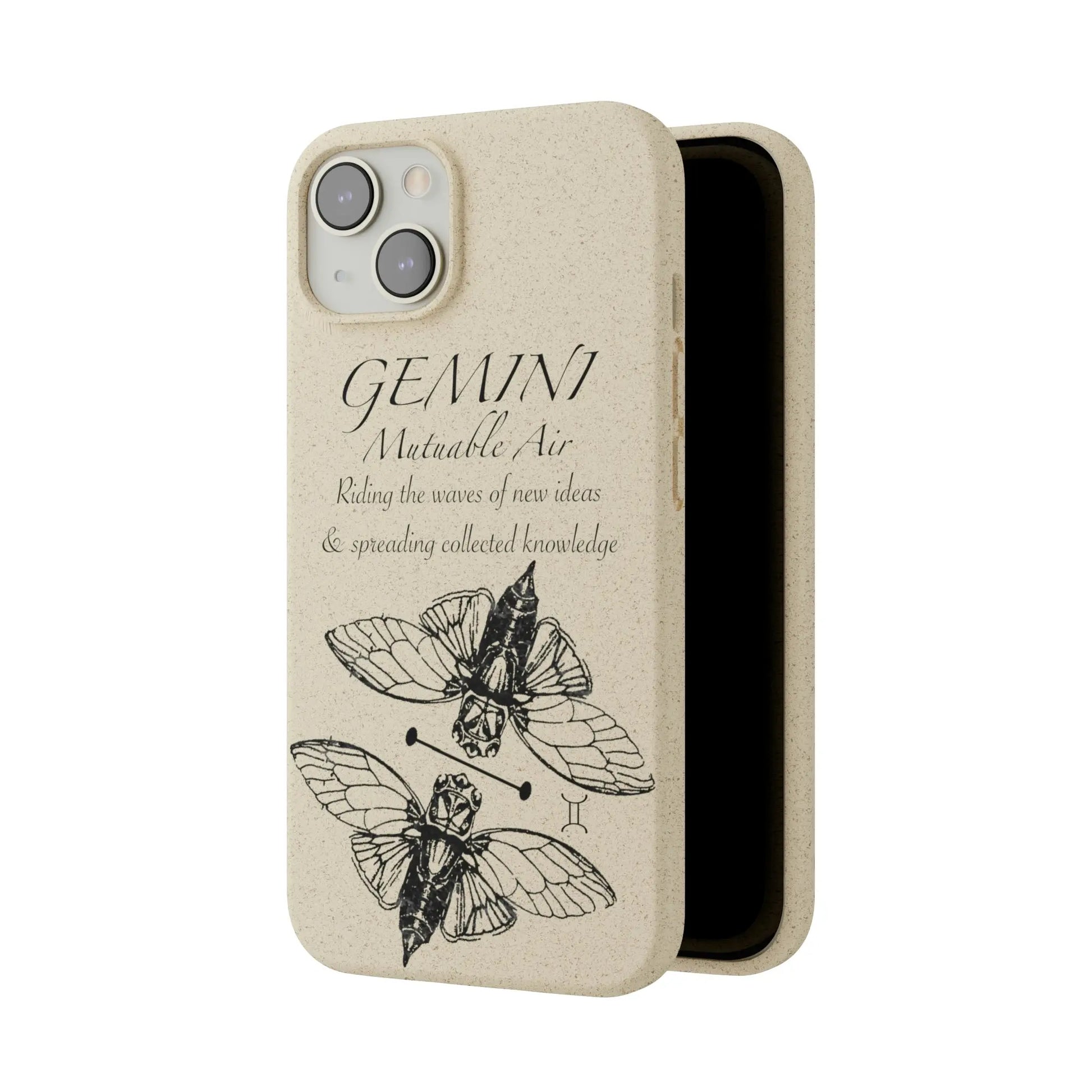 Gemini Zodiac Biodegradable Phone Case Printify