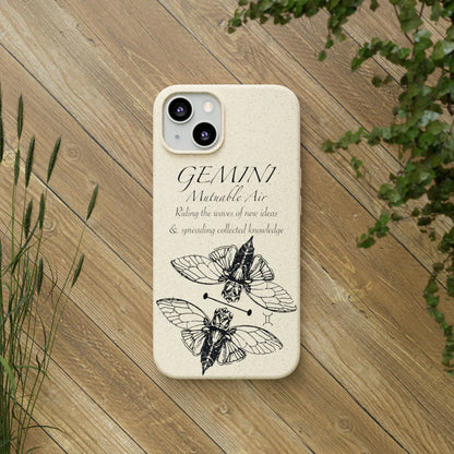 Gemini Zodiac Biodegradable Phone Case Printify