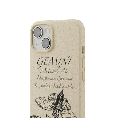 Gemini Zodiac Biodegradable Phone Case Printify