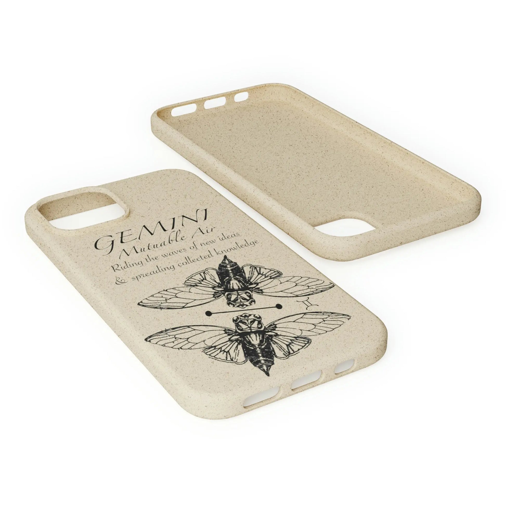 Gemini Zodiac Biodegradable Phone Case Printify