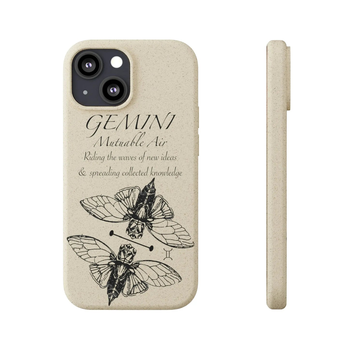 Gemini Zodiac Biodegradable Phone Case Printify