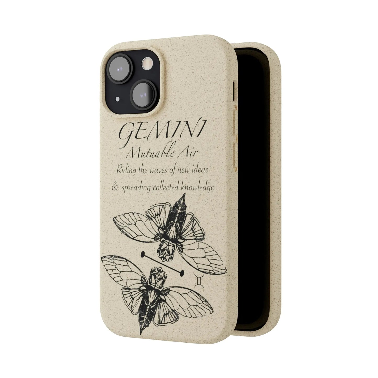 Gemini Zodiac Biodegradable Phone Case Printify