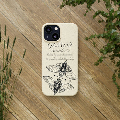 Gemini Zodiac Biodegradable Phone Case Printify