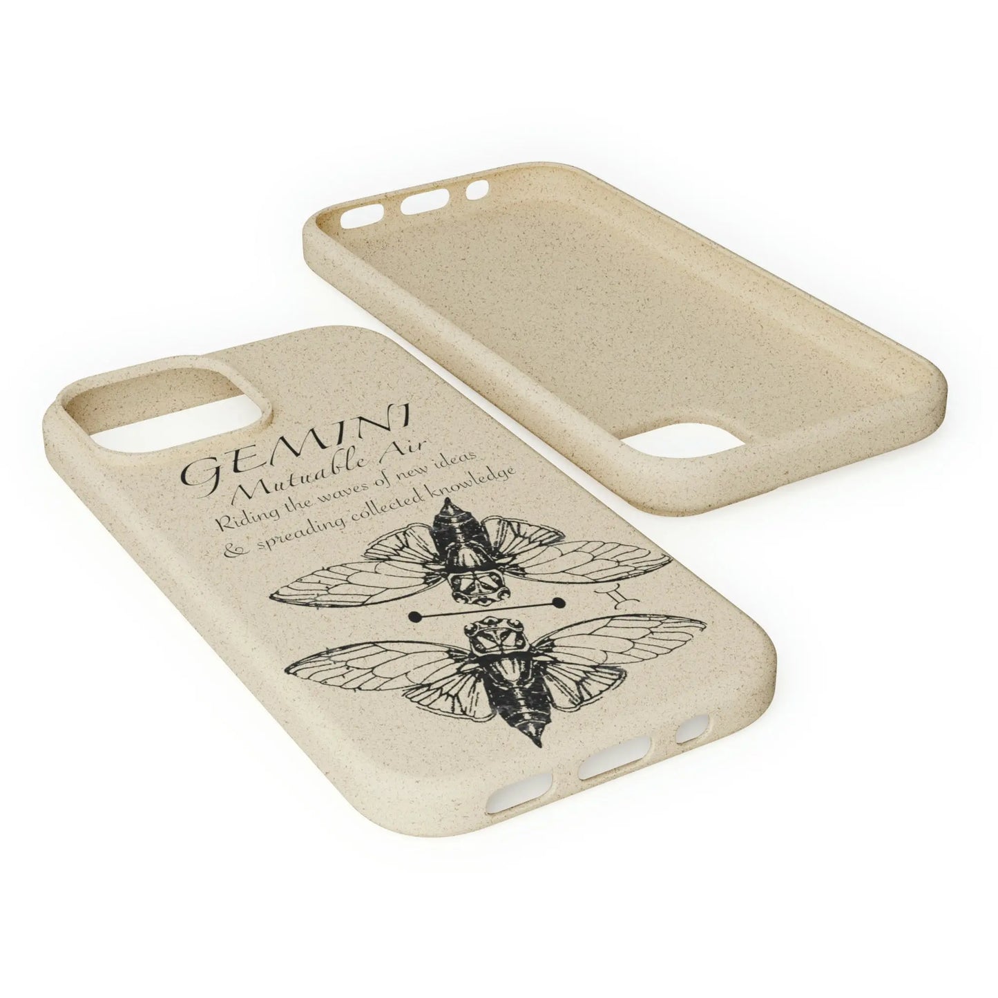 Gemini Zodiac Biodegradable Phone Case Printify