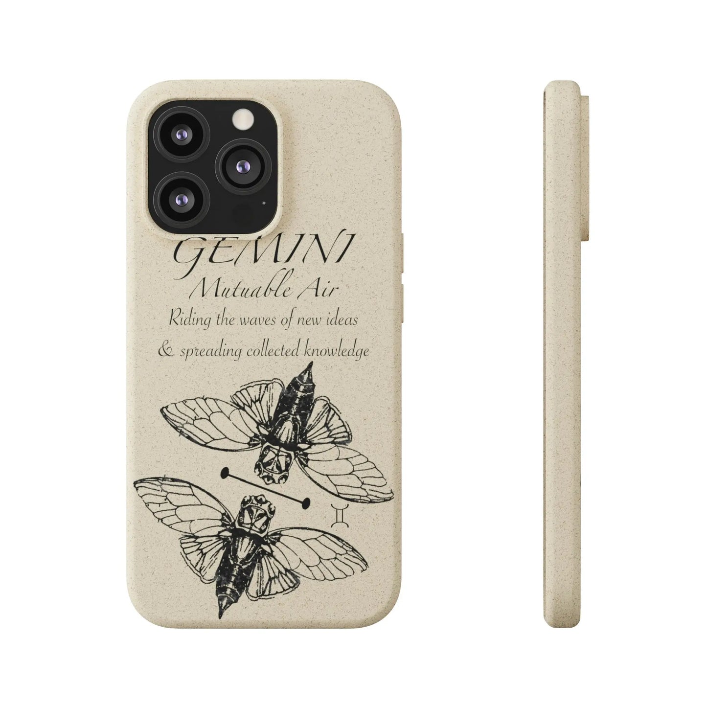 Gemini Zodiac Biodegradable Phone Case Printify