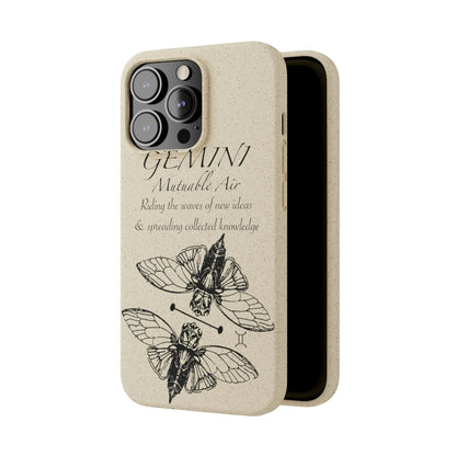 Gemini Zodiac Biodegradable Phone Case Printify