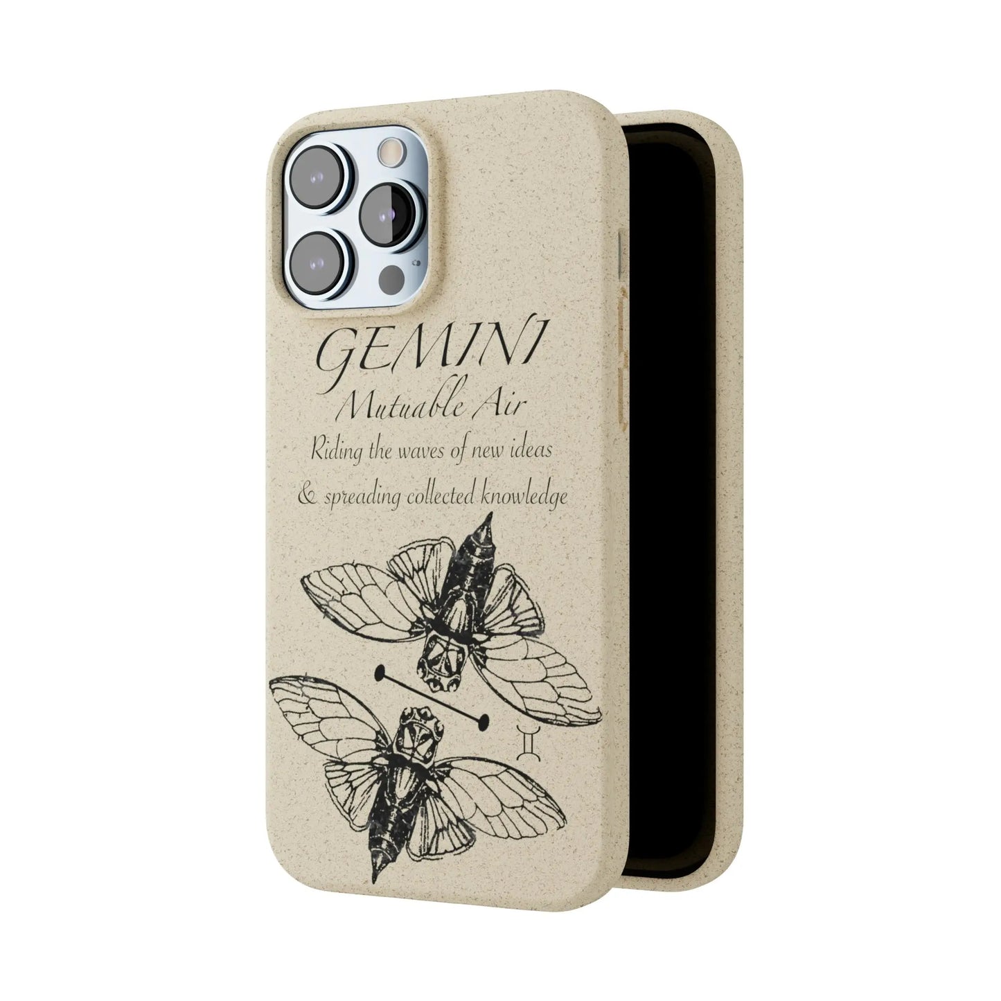 Gemini Zodiac Biodegradable Phone Case Printify