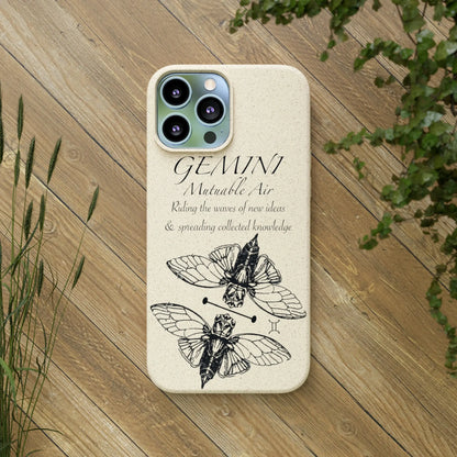 Gemini Zodiac Biodegradable Phone Case Printify