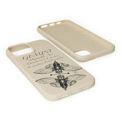 Gemini Zodiac Biodegradable Phone Case Printify