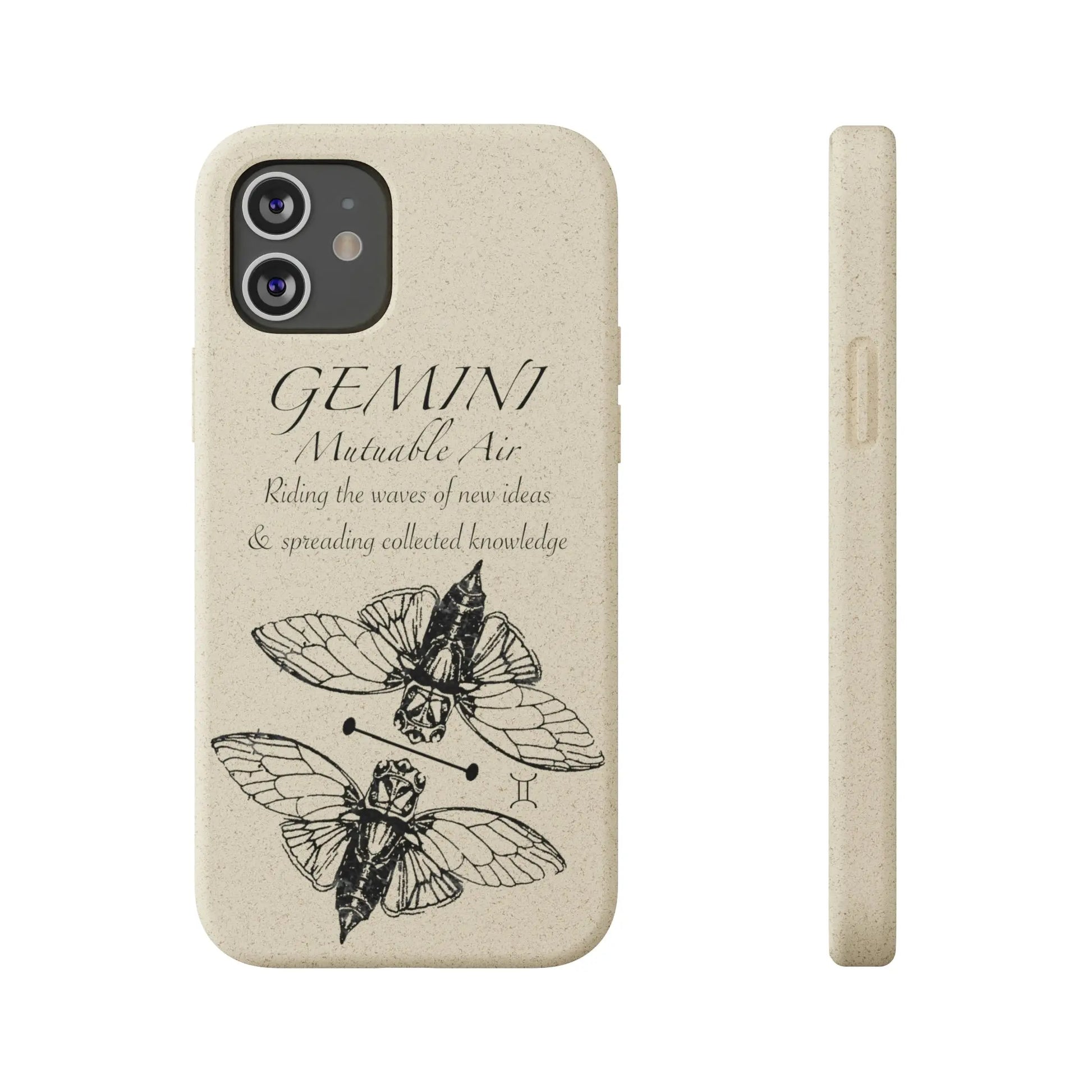 Gemini Zodiac Biodegradable Phone Case Printify