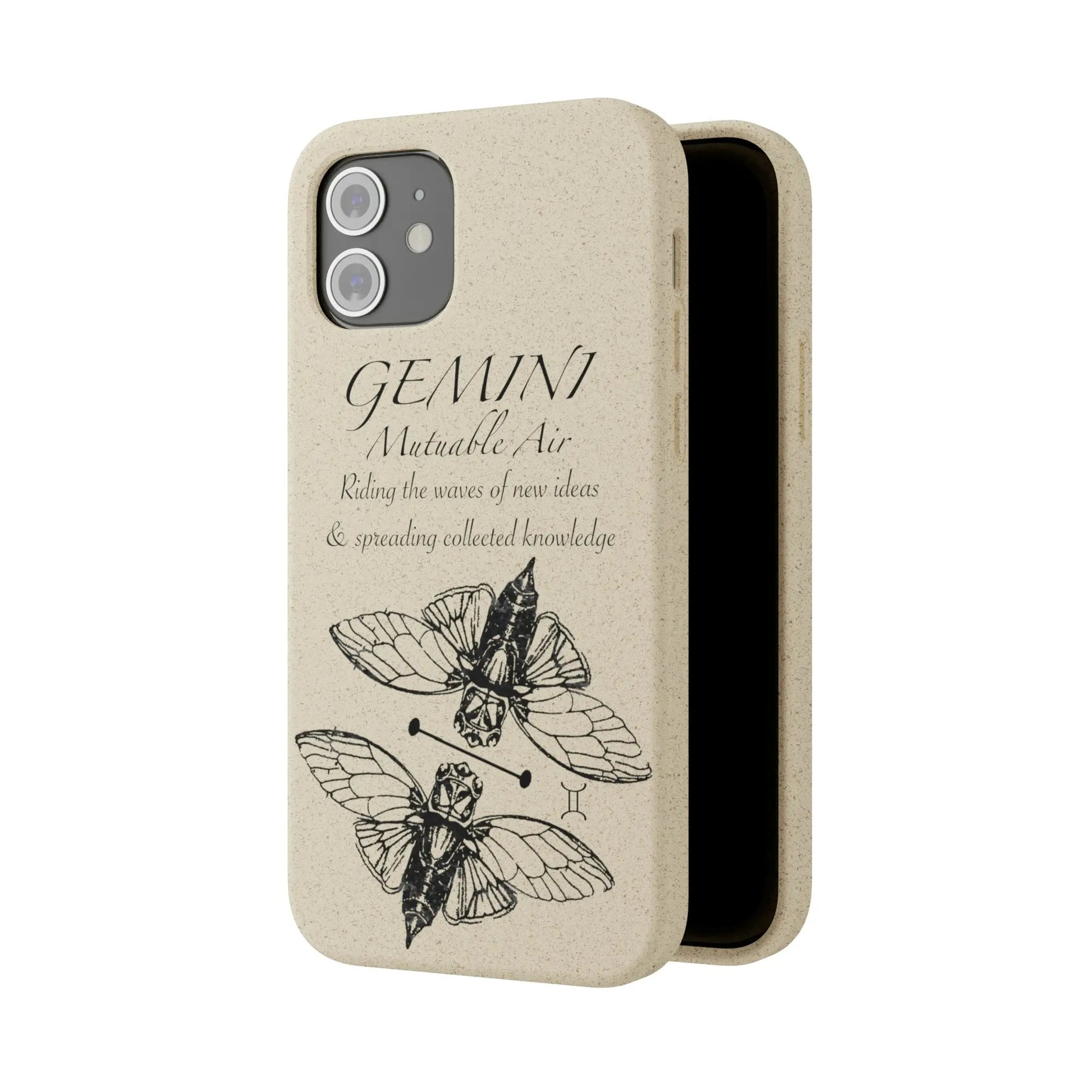 Gemini Zodiac Biodegradable Phone Case Printify