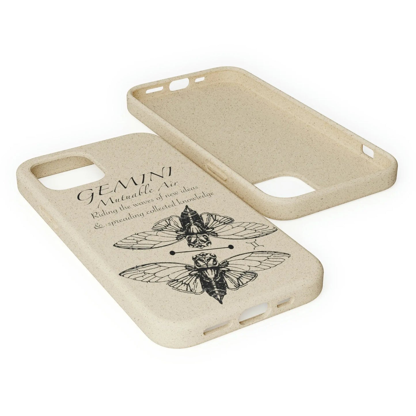 Gemini Zodiac Biodegradable Phone Case Printify