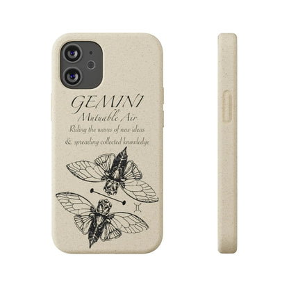 Gemini Zodiac Biodegradable Phone Case Printify