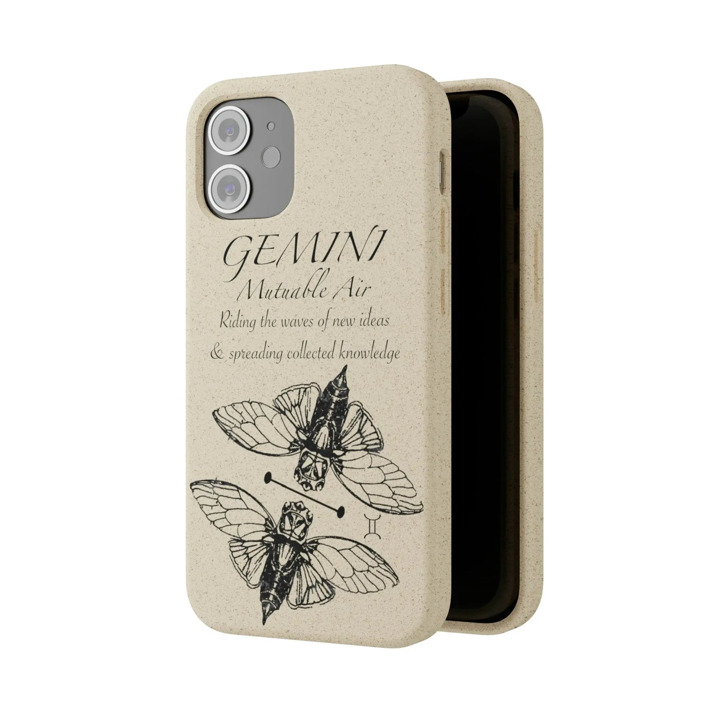 Gemini Zodiac Biodegradable Phone Case Printify