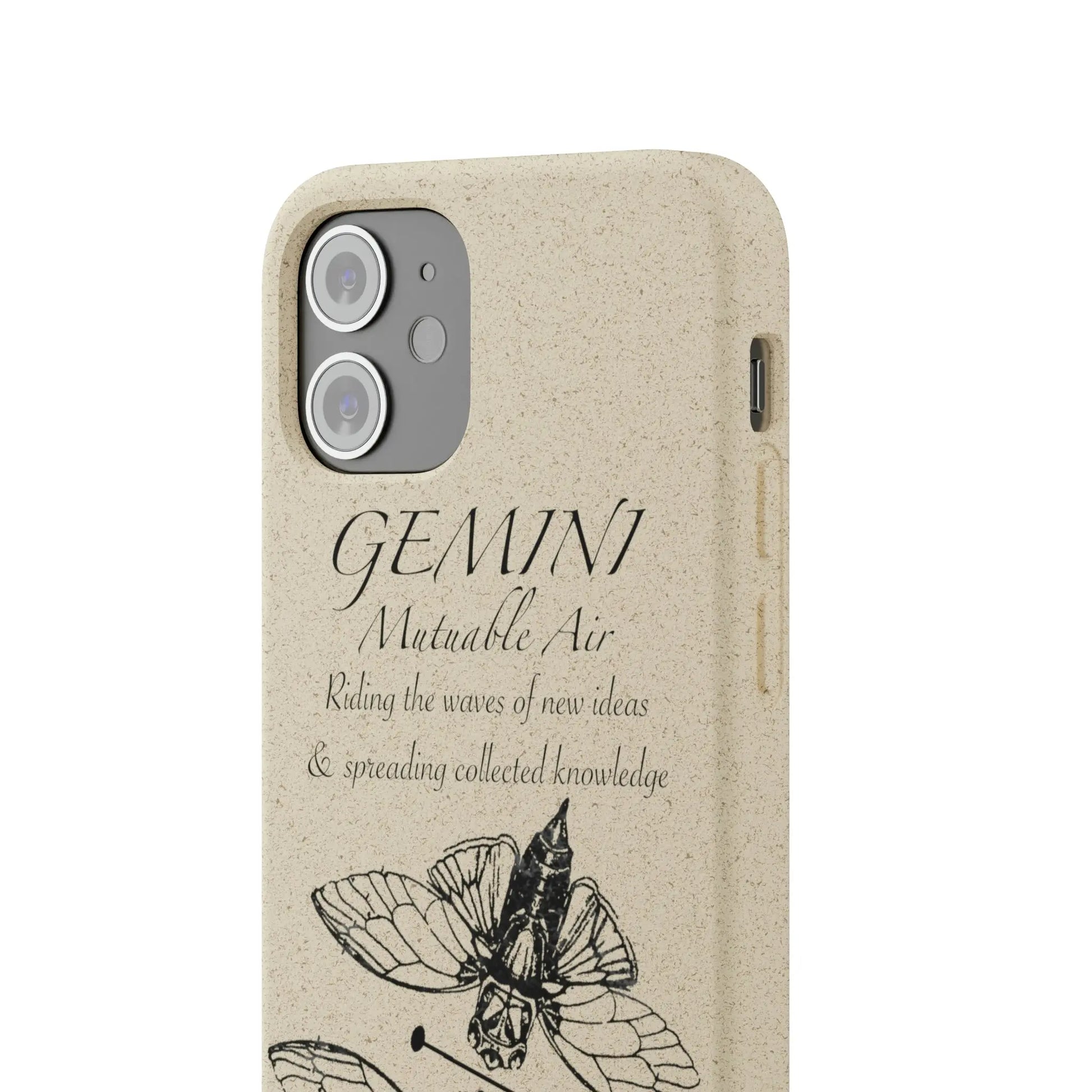 Gemini Zodiac Biodegradable Phone Case Printify