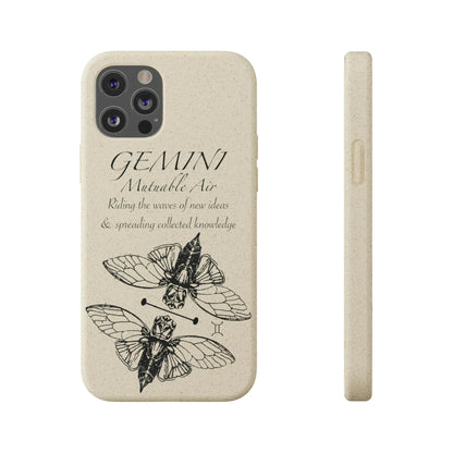 Gemini Zodiac Biodegradable Phone Case Printify