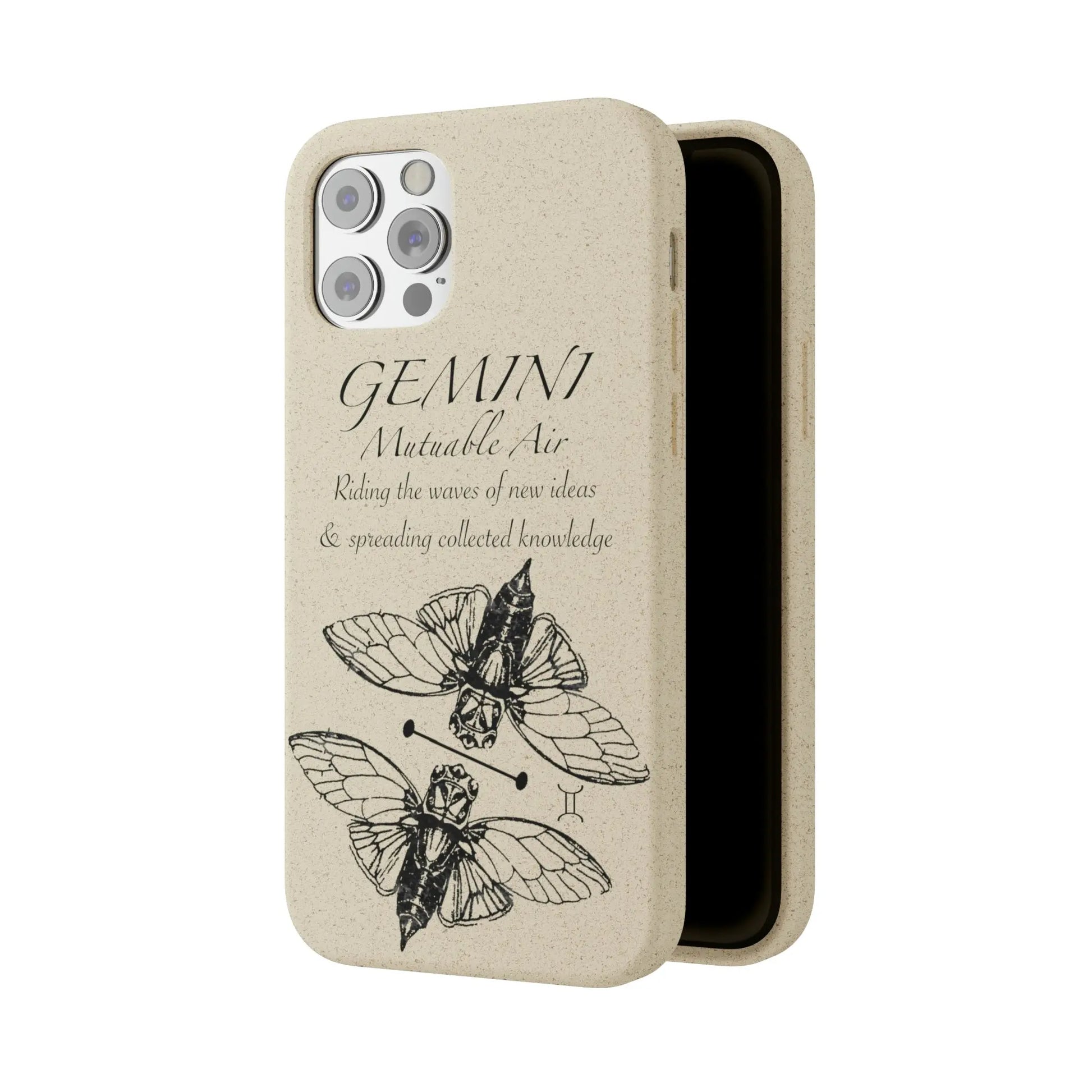 Gemini Zodiac Biodegradable Phone Case Printify