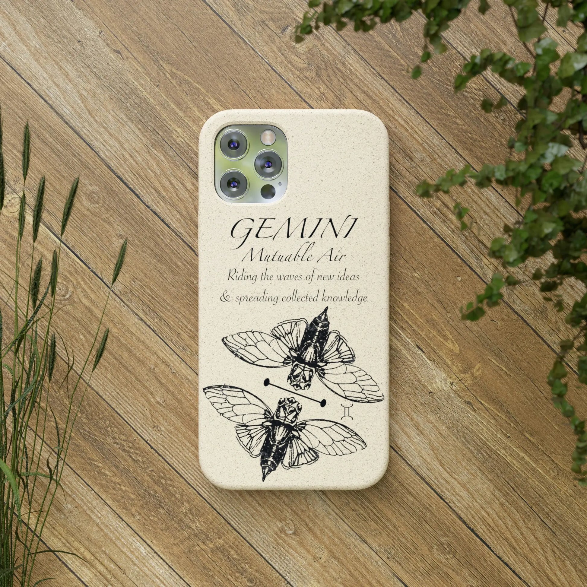 Gemini Zodiac Biodegradable Phone Case Printify