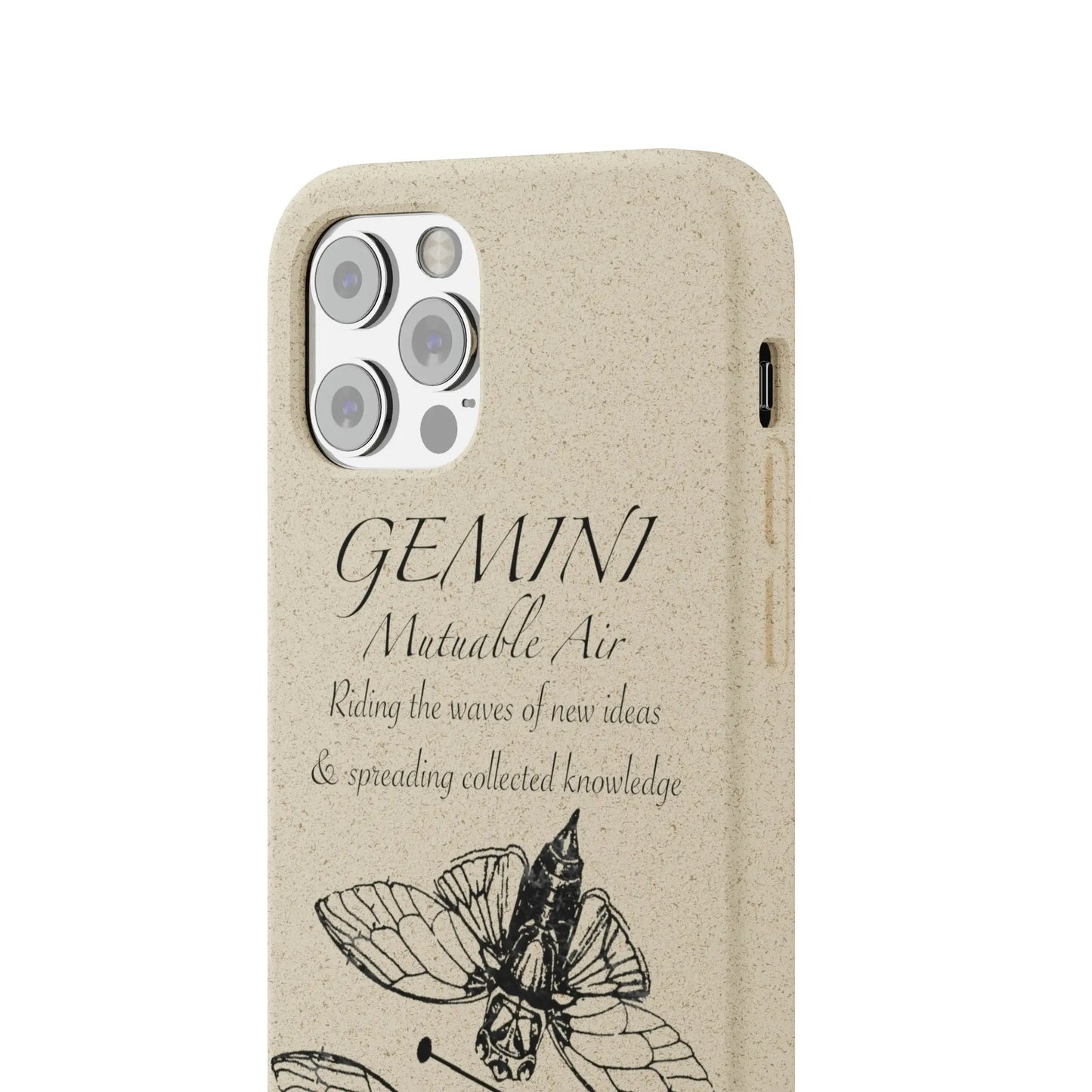 Gemini Zodiac Biodegradable Phone Case Printify