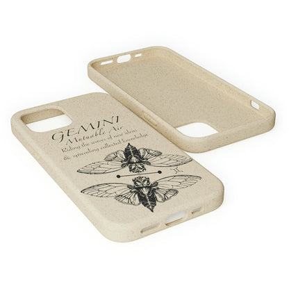 Gemini Zodiac Biodegradable Phone Case Printify